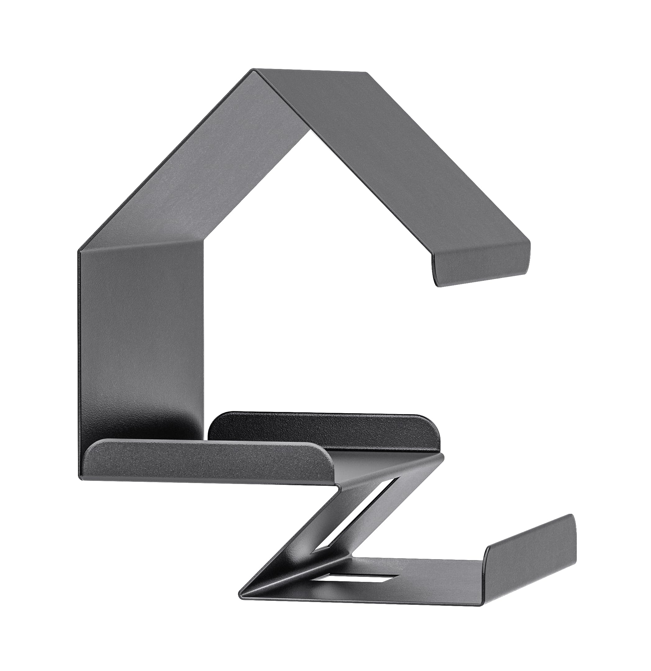 Alberts 355173 Creative Bird House Feeder, matt Black