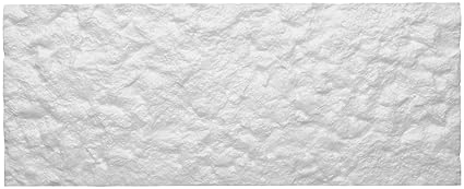 DECOSA Creativstein Rosso (Bruchstein-Optik), weiß, 1 Packstück à 5 Steine 20 x 50 cm (= 0,5 qm)