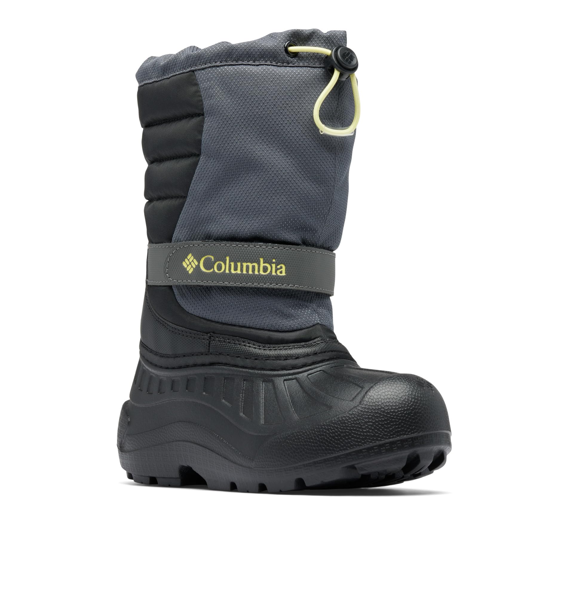 Columbia Youth Unisex Powderbug Snowlite, Dark Grey/Black, 2