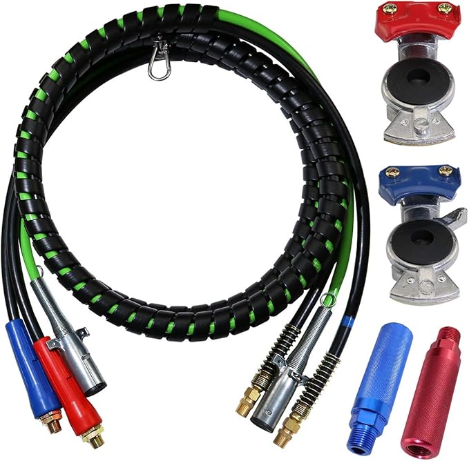 Air Hose For Semi Truck 15ft Air Line And ABS Cables With