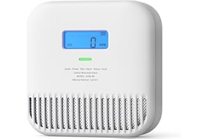 X-Sense Carbon Monoxide Detector, Built-in 10-Year Battery Powered, Portable Carbon Monoxide Detector for Home, Model XC0K-SN, 1-Pack