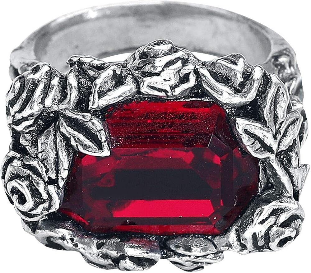 Alchemy Of England Blood Rose Ring Amazon Com