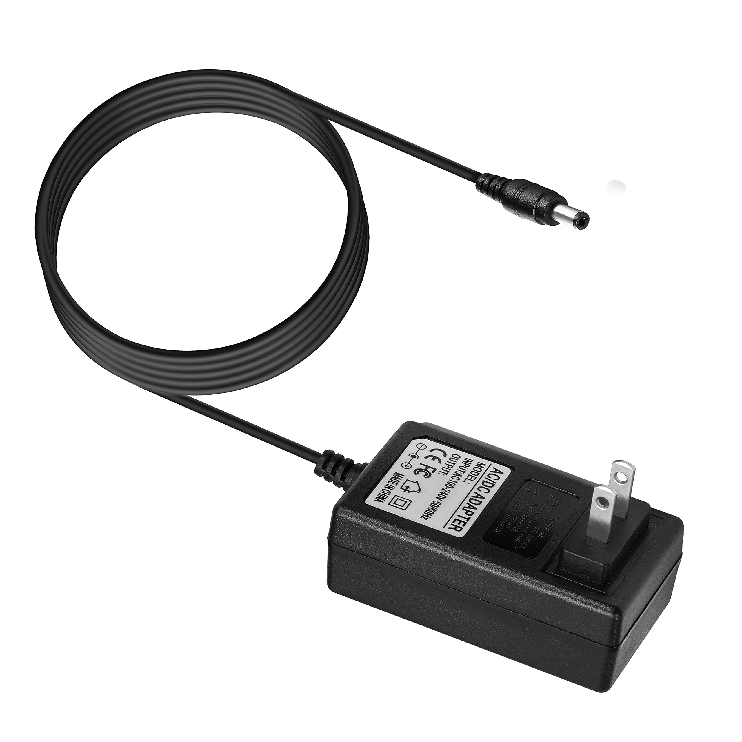 Photo 1 of Replacement Tacklife Charger AC DC Power Adapter Compatible with Tacklife HA2 T6 T8 T8-Newer 800A Pro T8Pro 1200A Peak 18000mAh Lithium 12V Car Jump Starter Battery Power Cord