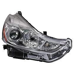 TRQ Driver & Passenger Side Headlight Assembly Set