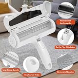 ACE2ACE Pet Hair Remover Roller Reusable Lint Brush with Window view 6