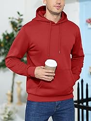MAGCOMSEN Men Sweatshirts Hoodies Casual Hoody