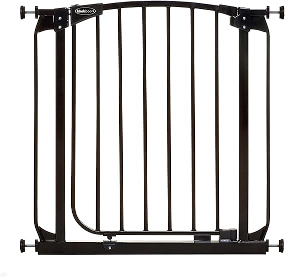 swinging dog gate for stairs