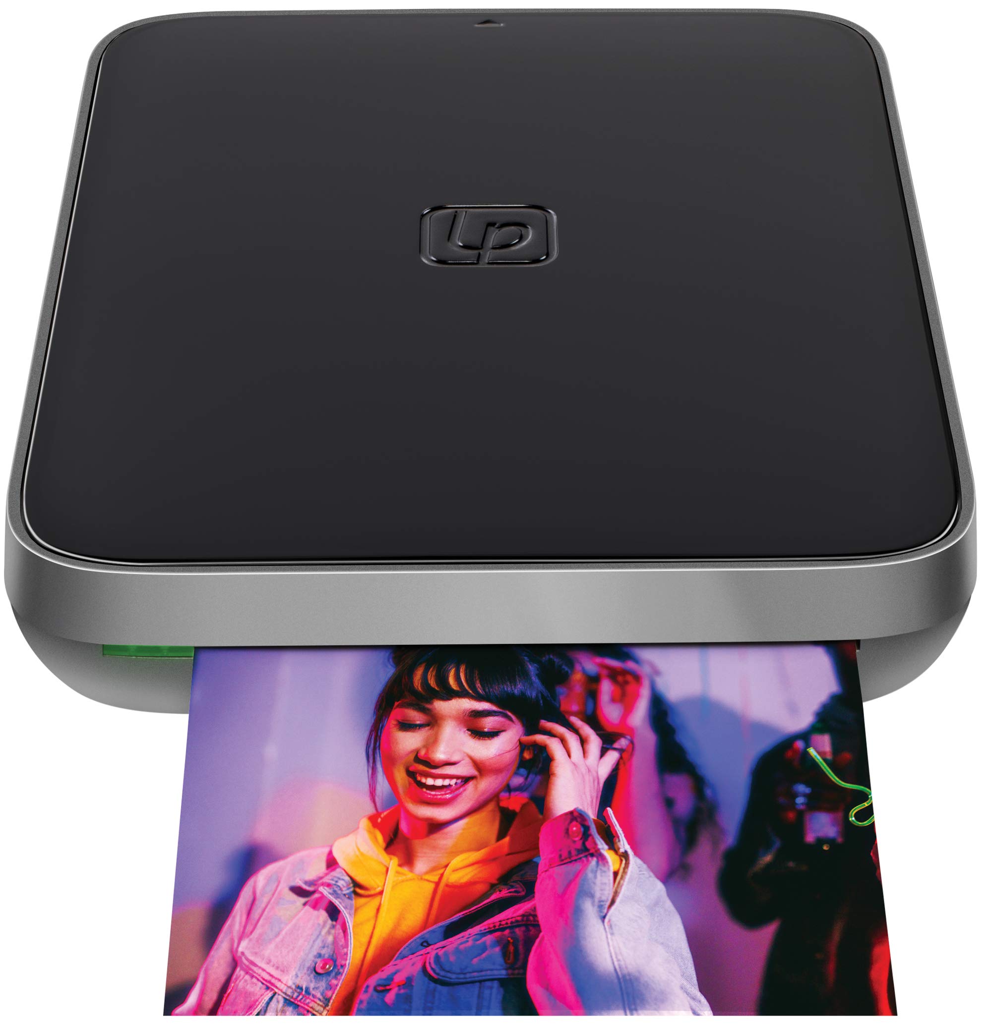 Lifeprint 3x4.5 Portable Photo and Video Printer for iOS and Android devices. Make Your Photos Come to Life w/Augmented Reality - Black