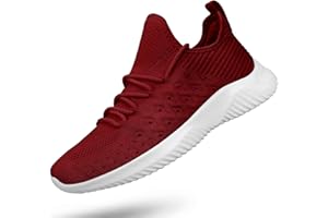 Feethit Womens Slip On Walking Shoes Non Slip Running Shoes Breathable Workout Shoes Lightweight Gym Sneakers