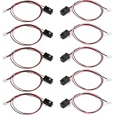 5Pcs IR Break Beam Sensor LEDs Counting Module Distance Sensor Split 5MM Through-Beam Photoelectric Switch for Apply Relay
