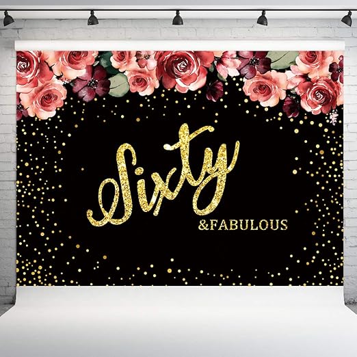 15x10ft Vinyl 60th Birthday Photography Backdrop 60th Anniversary Decorations Poster 1959 Sign 60th Birthday Black Gold Backdrop Party Decoration Important Events Commemoration Photo Prop Camera Photo Accessories Accessories Stanoc Com
