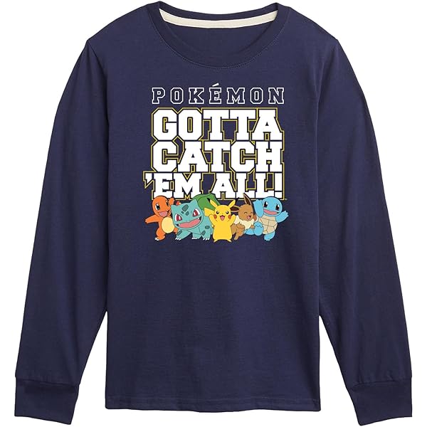 HYBRID APPAREL - Pokémon - Pokémon Character Group - Men's Long