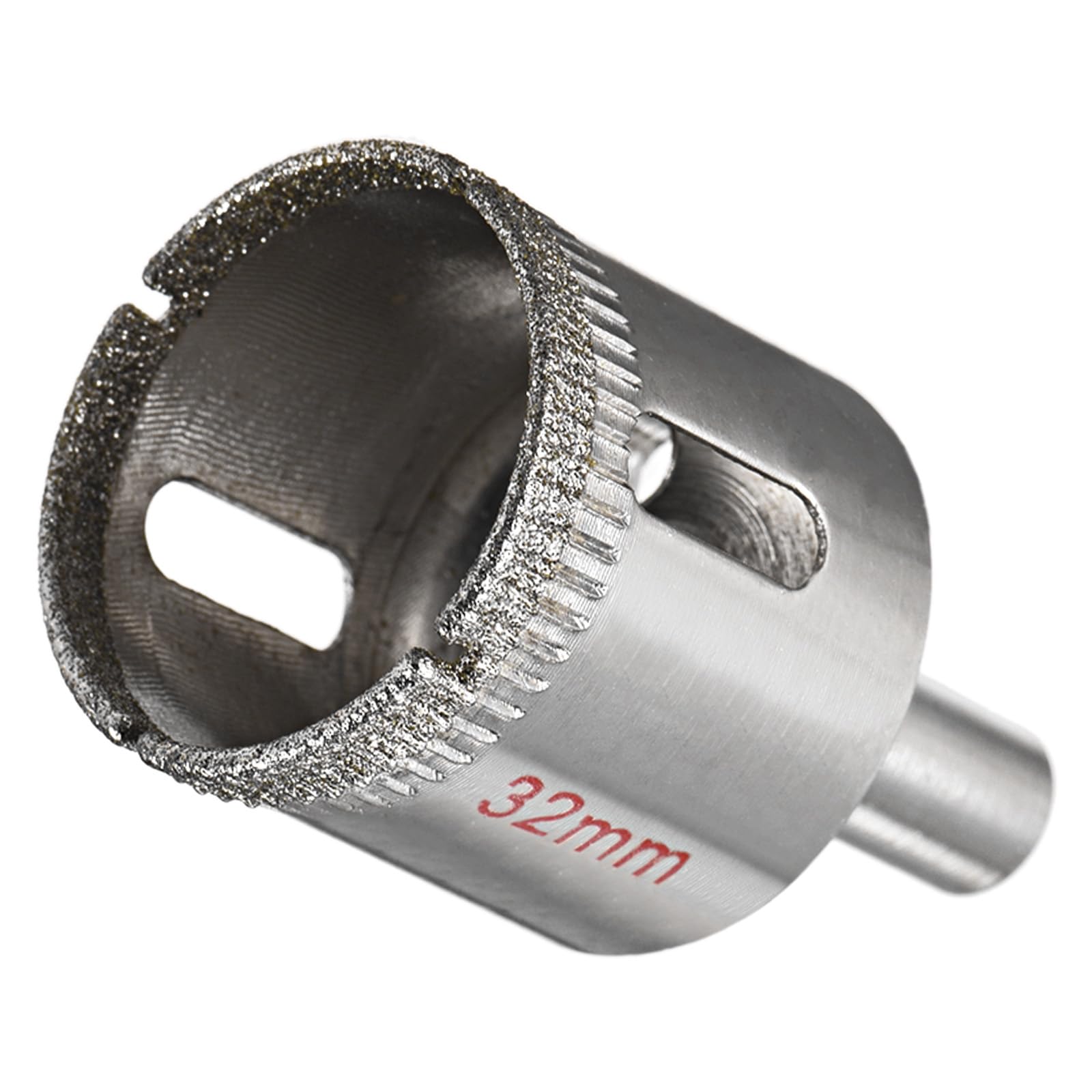 CoCud Diamond Hole Saws Drill Bits, 32mm / 1-1/4" Drilling Diameter, Nickel Plated 45# Steel Drill Bit - (Applications: for Glass Ceramic Tiles Marble Stone)