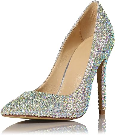 multi coloured stilettos