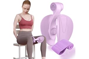 JOYFIYU Thigh Trainer Thigh Exerciser&Resistance Bands，Thigh Toner，Inner Thigh Exercise Equipment，Kegel Exercise Products for Women Tightening，Thigh Exercise Equipment Upgrade 26 Pounds