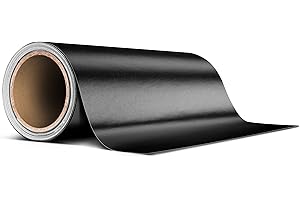 VViViD Black Matte Air-Release Adhesive Vinyl Tape Roll (6 Inch x 20ft)