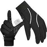 Origem Kids Gloves Winter with 3M Thinsulate Insulation, Waterproof Windproof Thermal Touchscreen Anti-Slip Cycling Gloves for Running Skiing Snow Sports, Boys Girls Aged 4-12 Years