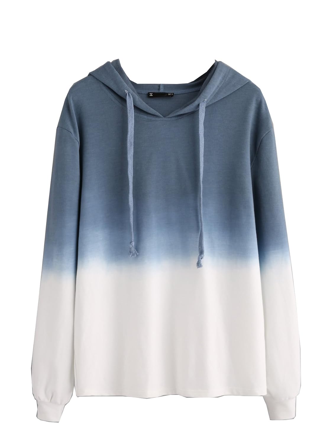 blue ombre sweatshirt
