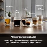 De'Longhi Automatic Espresso Machine Black Model 2022 view 4