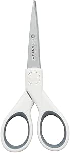 Westcott 5" Straight Titanium Bonded Craft Scissors with Micro-Tip (16376)