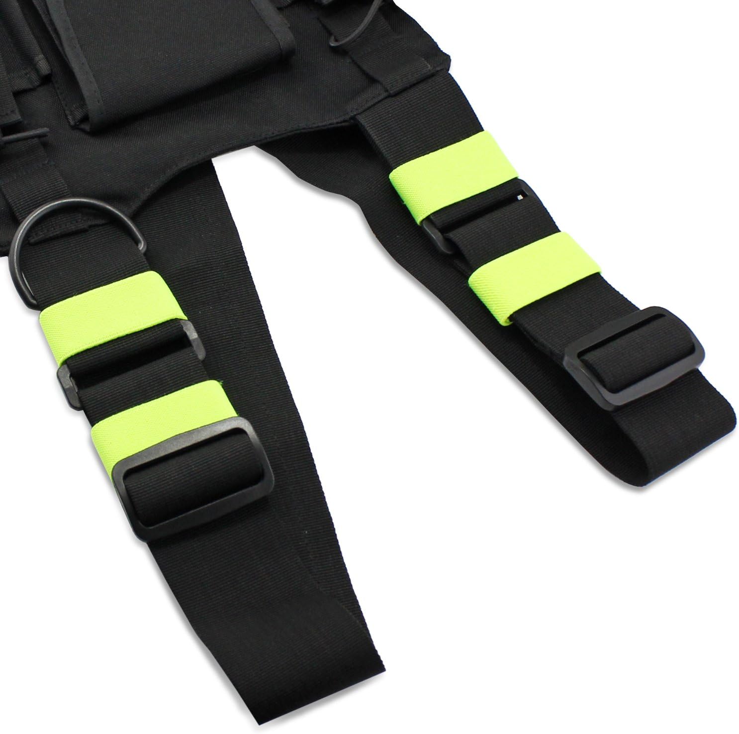abcGoodefg Radio Chest Harness Chest Front Pack Pouch Holster Vest Rig