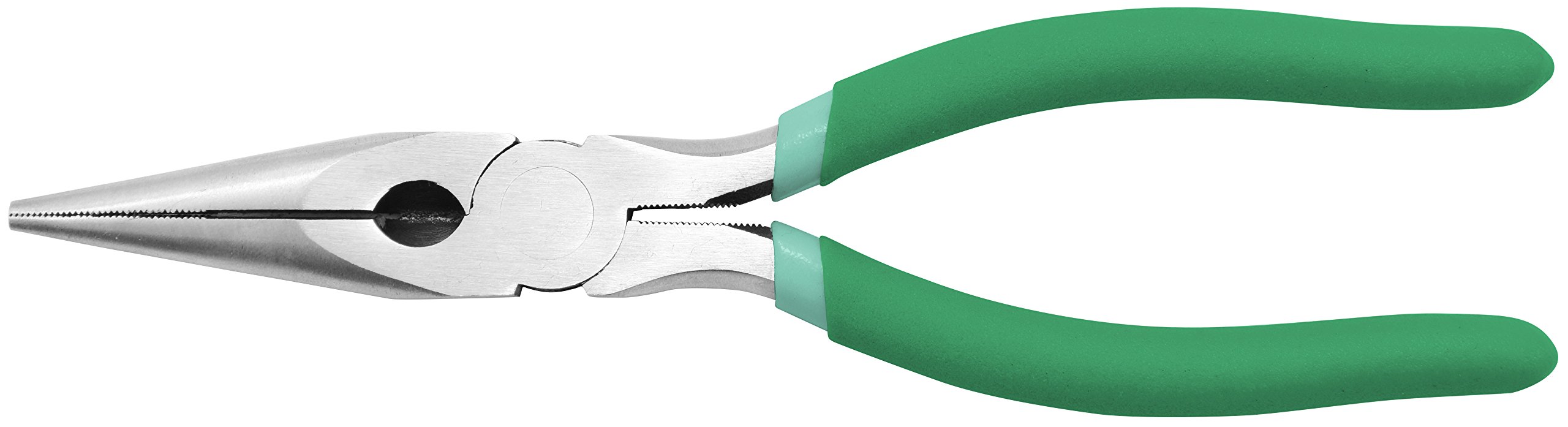 Westcott 16702 Needle-Nosed Pliers with Cutter, 19.7 cm, Green