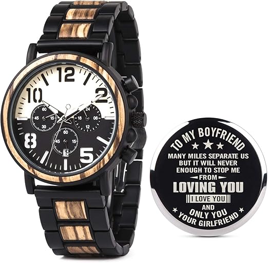 wooden watch for boyfriend