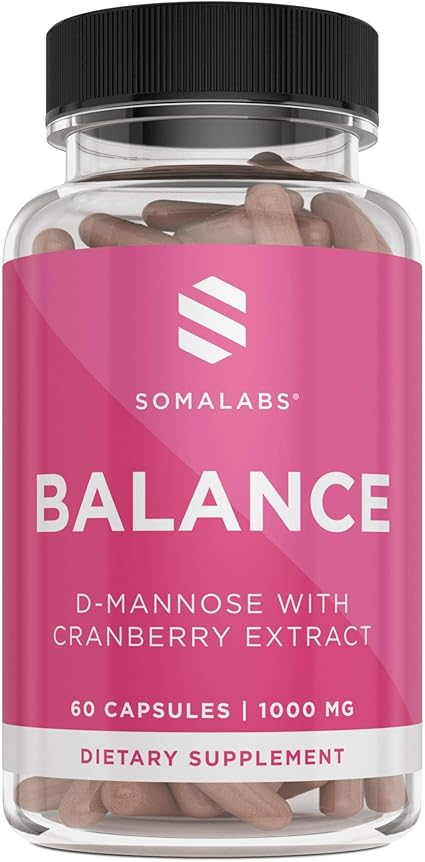 Amazon Com D Mannose With Cranberry Capsules D Mannose With