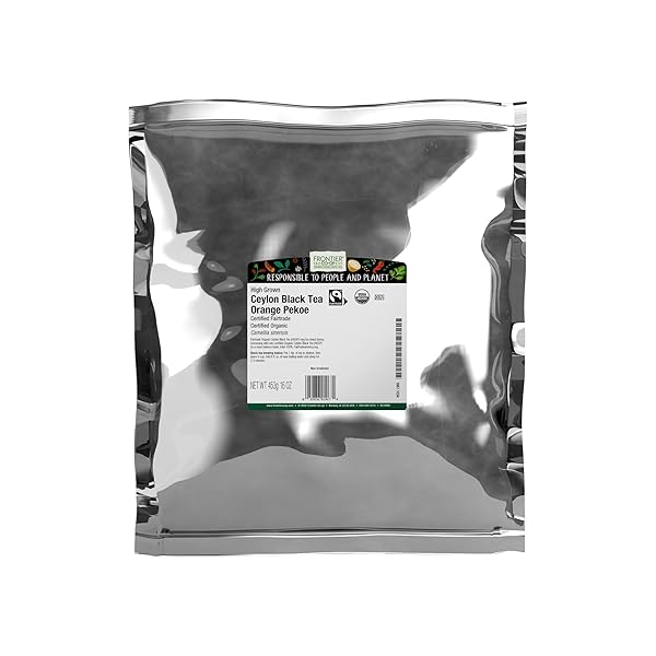 FRONTIER CO-OP ORGANIC CEYLON BLACK TEA, 1-POUND BULK,...