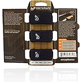 Gruv Gear Fret Wrap &amp; Guitar Mute, Fretwrap for Acoustic, Electric &amp; Bass | String Dampener Recording, Tapping &amp; Practice Accessory (3 Pack, Small Black, Fits 4 String Bass, 6 String Guitar)