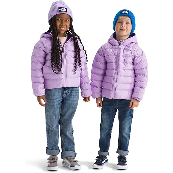 Amazon.com: The North Face Girls' North Down Hooded Jacket, Dark