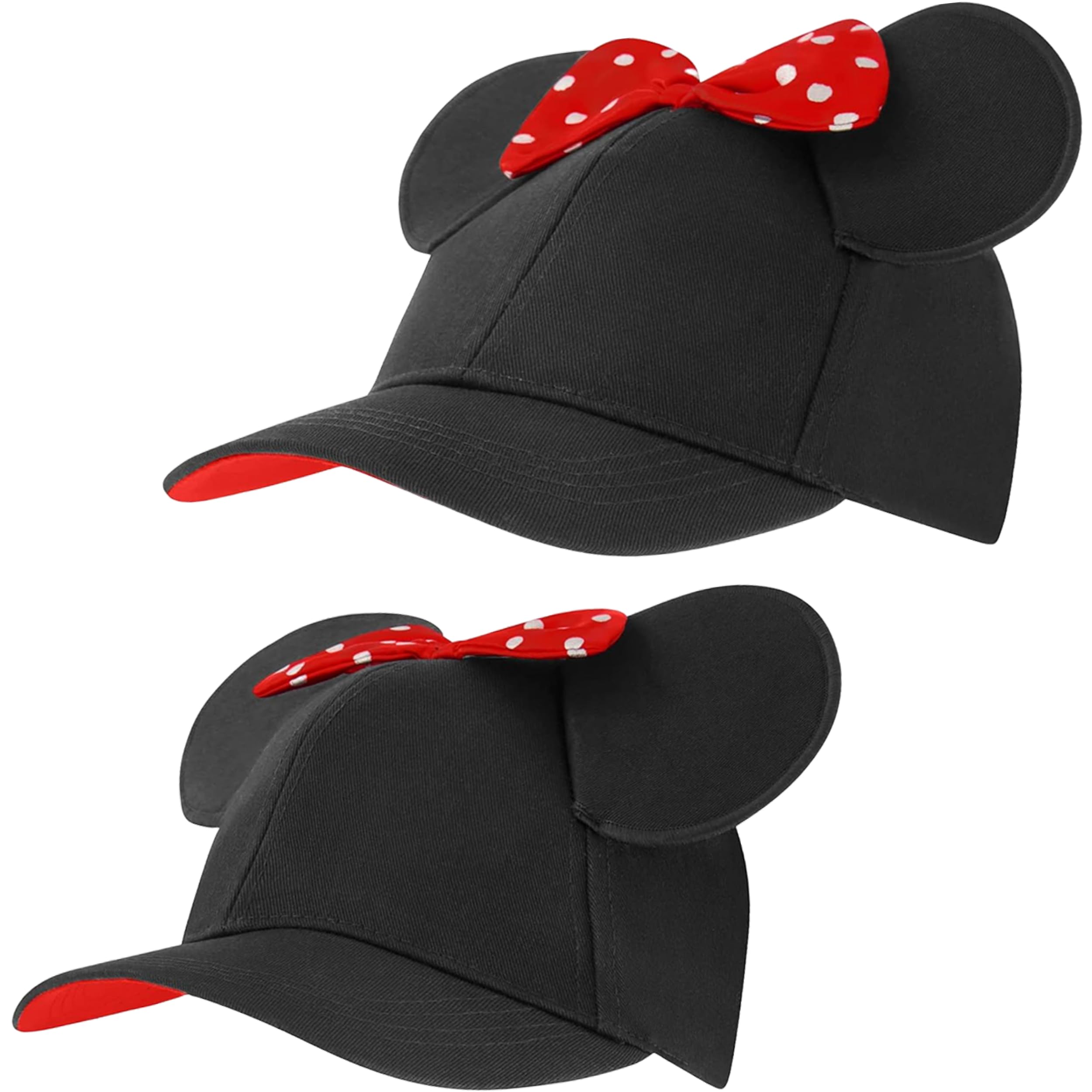 Photo 1 of ABG Accessories Girls Baseball Cap, Minnie Mouse Ears Hat Mommy & Me Adjustable Girl Hat Ages 4-7