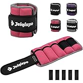 Adjustable Ankle Weights 1 Pair 2/4/6/8/10 LBS Wrist Leg Arm Weights for Women Men Kids,Strength Training with Removable Weight for Fitness Gym Workout Running Walking