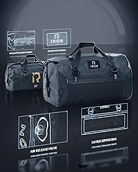 IRON JIA'S Motorcycle Dry Bag - Waterproof Duffle