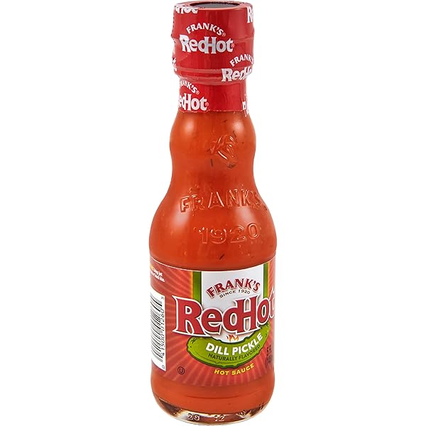 FRANK’S REDHOT DILL PICKLE HOT SAUCE, 5 FL...