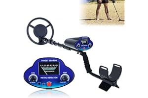 Cyphyja Metal Detector for Adults/Kids, Professional Entry Metal Gold Detectors Tester, Higher Accuracy Waterproof Detector De Metales Oro Y Plata, Underground Coil for Gold Detecting (Blue)