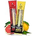 Craving Relief Inhaler (2-Pack) - Natural Quit Smoking Substitute, Nicotine & Tobacco-Free, Cigtrus' Non-Electric Solution (Citrus Grapefruit & Lemon Lime)