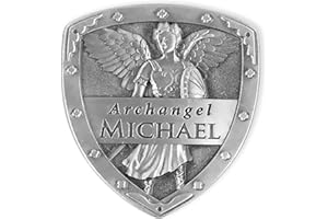 Angelstar 15513 Archangel Pocket Shield Token, 1-1/4 by 1-Inch, Michael