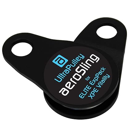 aeroSling® Ultra Pulley | Profi Umlenkrolle mit Kugellager für Sling-Trainer Schlingentrainer | Fitnessgeräte Made in Germany
