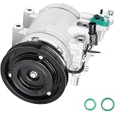 TadaMark Air Conditioner AC Compressor w/Clutch | 2001-2006 for Hyundai Elantra 2.0L, for Tiburon 2.0L 2003-2008, for Hyundai Tucson 2.0L 2005-2009