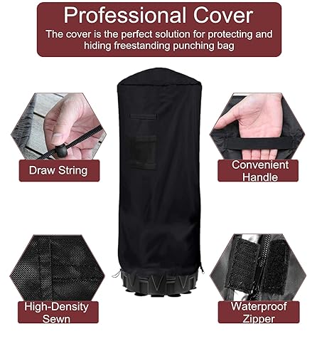 Freestanding Punching Bag Cover Outdoor Waterproof, Standing
