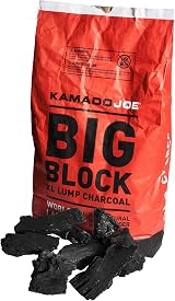 Kamado Joe Natural Lump Charcoal 9.1kg XL Bag for BBQ Smoking Grilling view 1