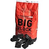 Kamado Joe Big Block XL Premium 100% All-Natural Hardwood Lump Charcoal Reusable Up to Three Times and 18-Hour Burn Times, 1-