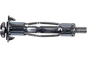 The Hillman Group 41304 Hillman Hollow Wall Anchor 3/16 S 15/Card, No Size, No Color