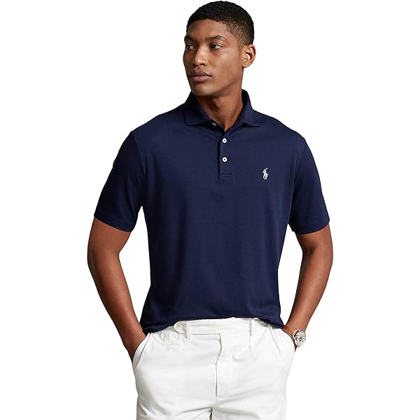 POLO RALPH LAUREN Men's Double Knit Tech Full Zip Hoodie, Navy