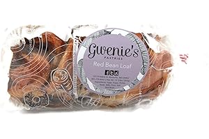 Gwenie's Pastries Red Bean Swirl bread Loaf (Red Bean, 1 Loaf) Consume within 5 days or refrigerate