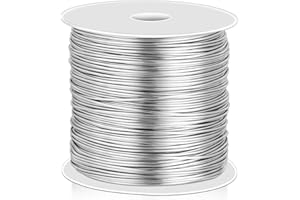 Cridoz 20 Gauge Stainless Steel Wire for Jewelry Making, Craft and Bailing