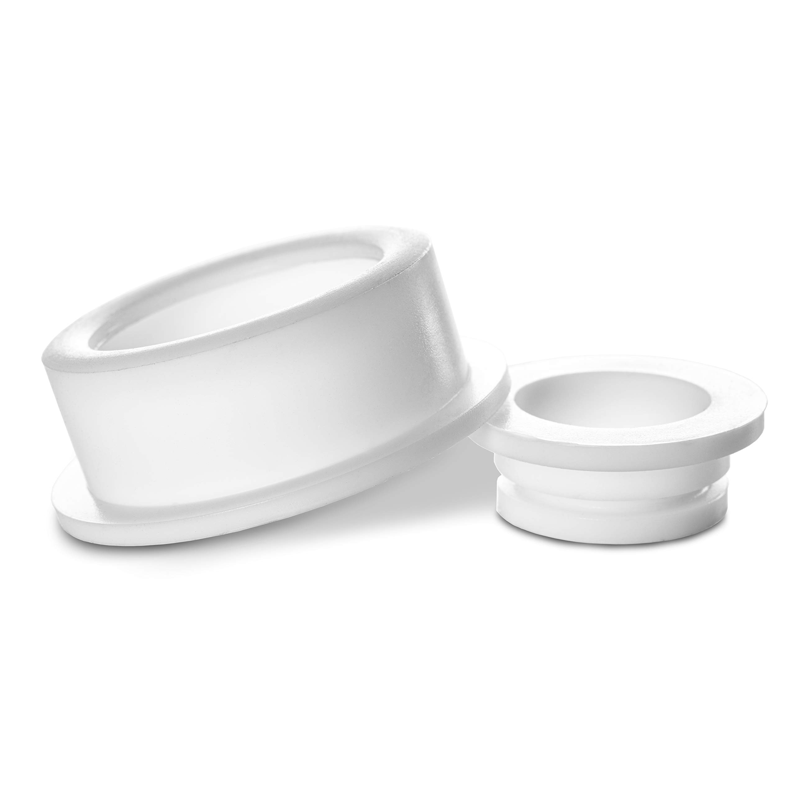 VitaJuwel Replacement Washers for ViA Bottles | Silicone Seals for Top and Bottom Lid (2 pcs.)