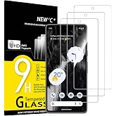 NEW'C for Google Pixel 7 Screen Protector Tempered Glass Bubble Free | 3 Pack, HD Clear, Not compatible with: Pixel 7a, 9H Ha