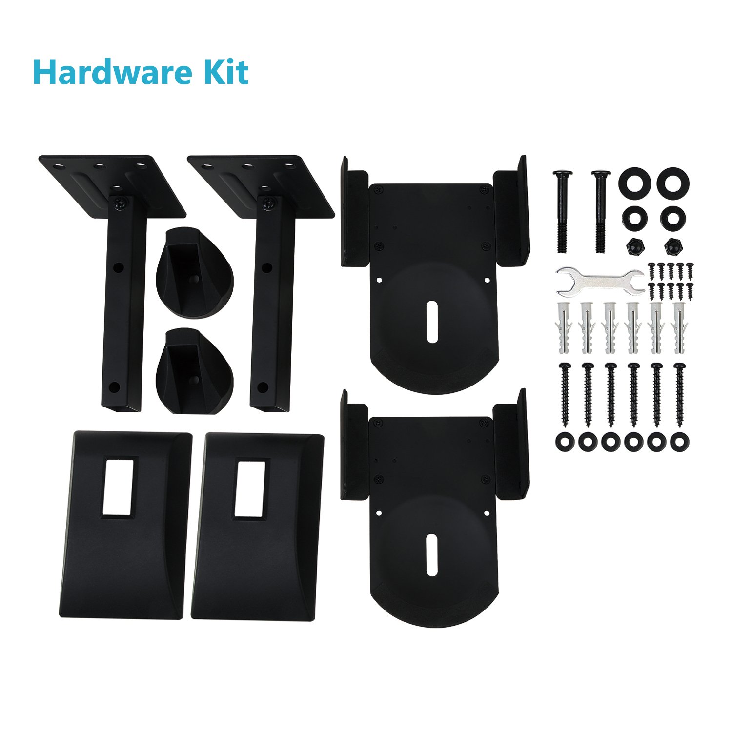 Speaker Mounts SWM201 Hold up to 55 lbs. WALI Dual Side Clamping